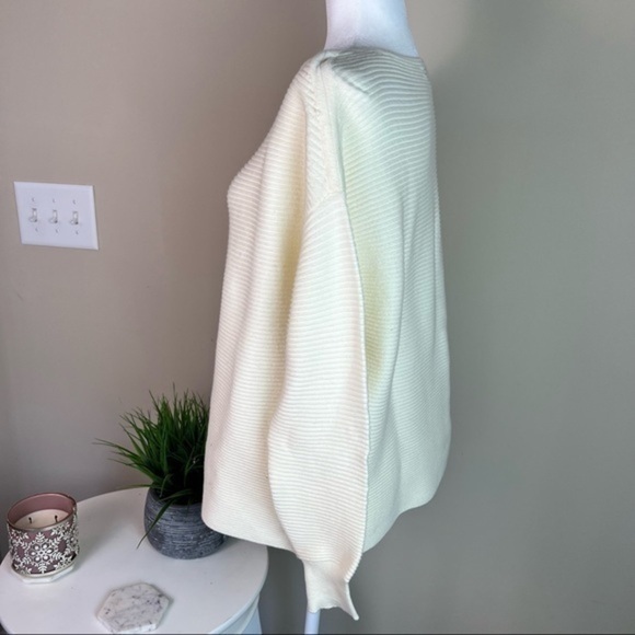 14th and Union womens boatneck ribbed sweater - Picture 6 of 13